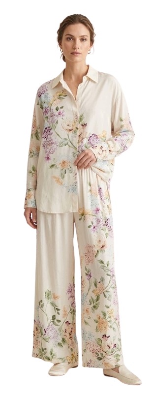 Elegantní Komplet Z Viskózy – Košile Kalhoty-miho's ITALIA-320zł-180zł