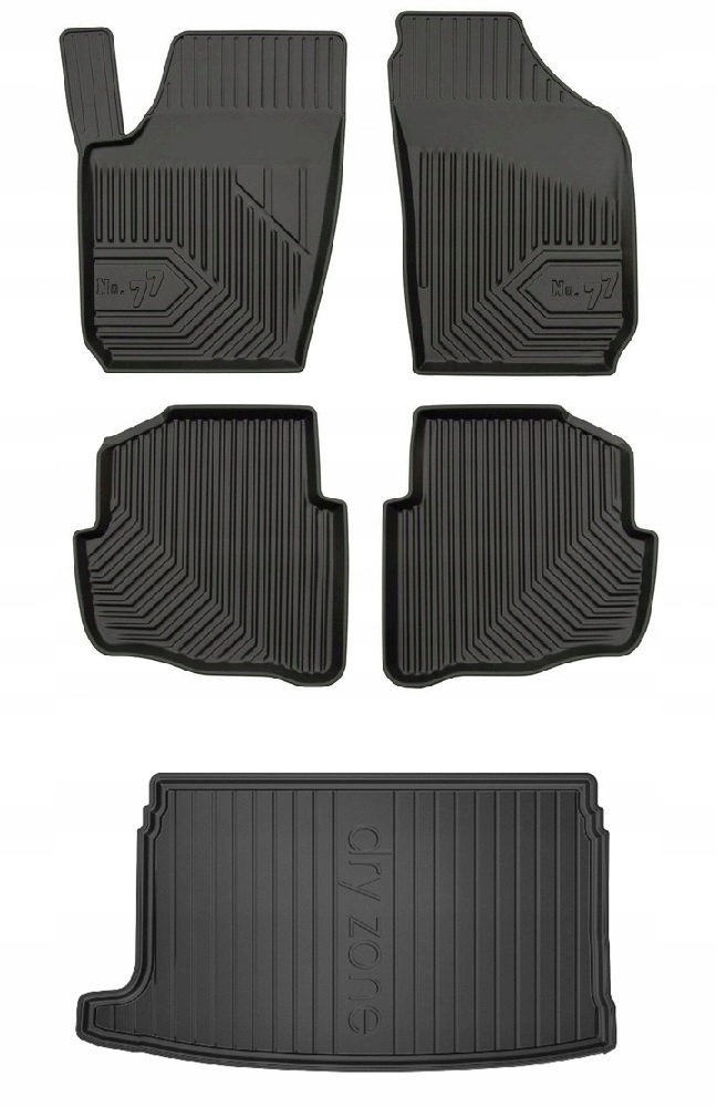 Set 77 Koberce a rohože Vw Polo 4 Hatchback 2001-2009 g