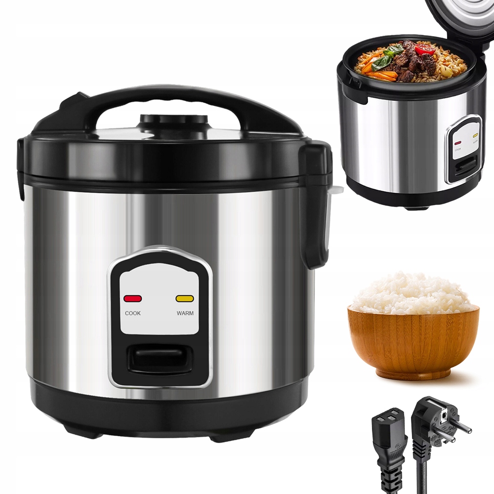 Elektrický Rýžovar 400 W, Automatické Vypnutí, Snadné Ovládání, 2 L
