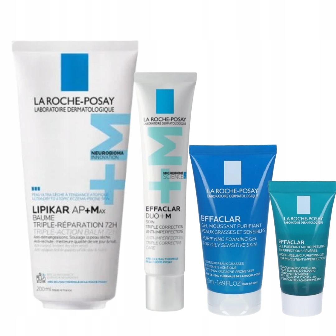 La Roche-Posay Lipikar Balsam Ap+max 200ml Effaclar Duo+ M Krem 40ml