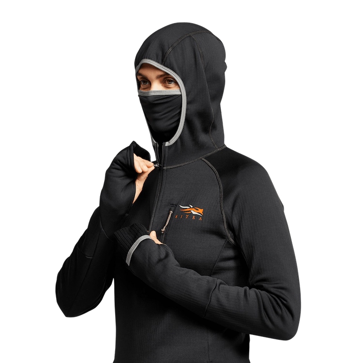 Sitka Termo mikina Women's Fanatic Hoody Black M