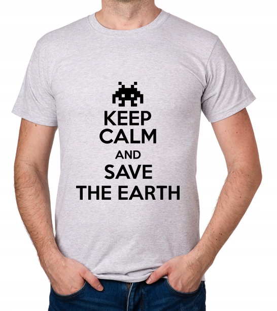 

koszulka Keep Calm And Save The Earth prezent