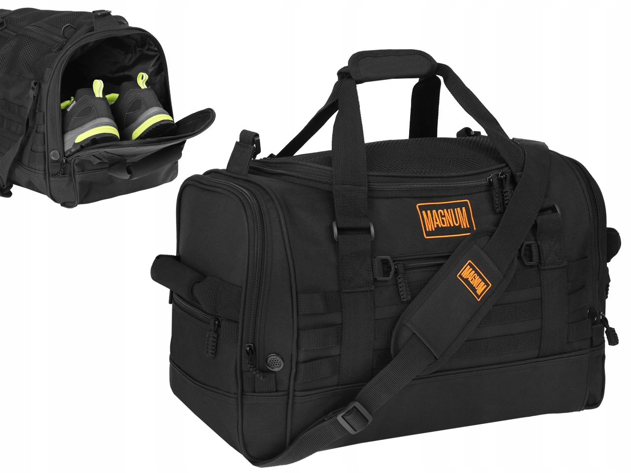 

Torba Sportowa Taktyczna Magnum Yak Czarna 35L
