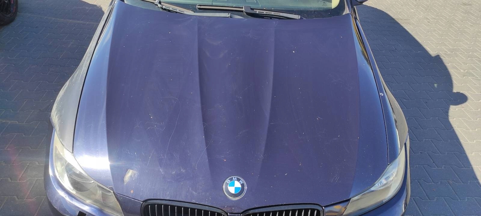 complete front bonnet bumper light fender BMW E91 320 A35/5