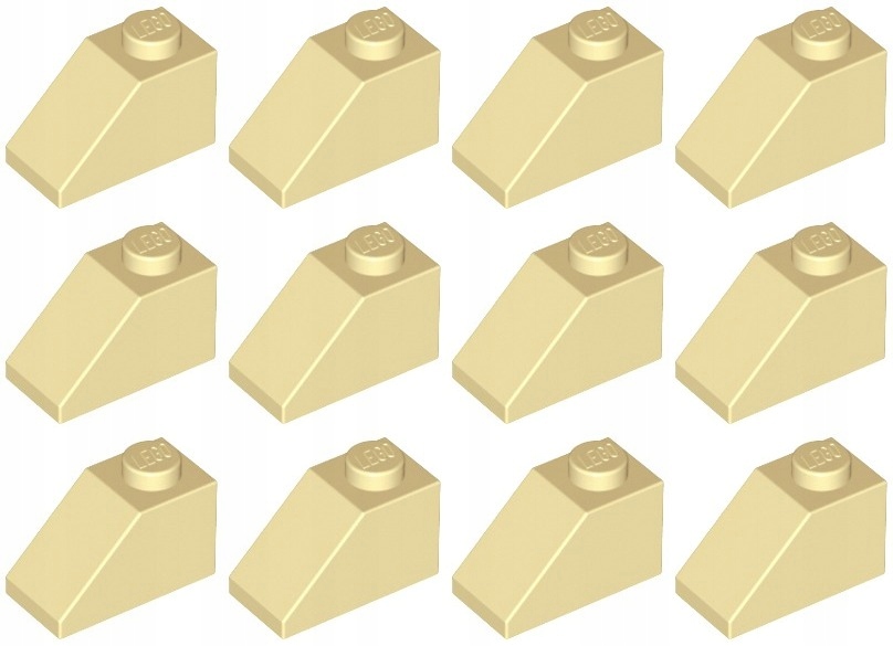 

Lego 3040 Skos Dachówka 2x1 piaskowy (9g) 12 szt