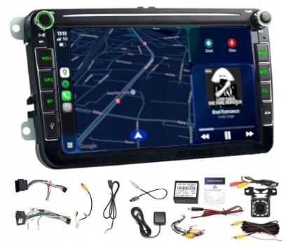 Gps Navigácia Android Rádio Škoda Octavia II 2004-2015 Usb Carplay 64GB