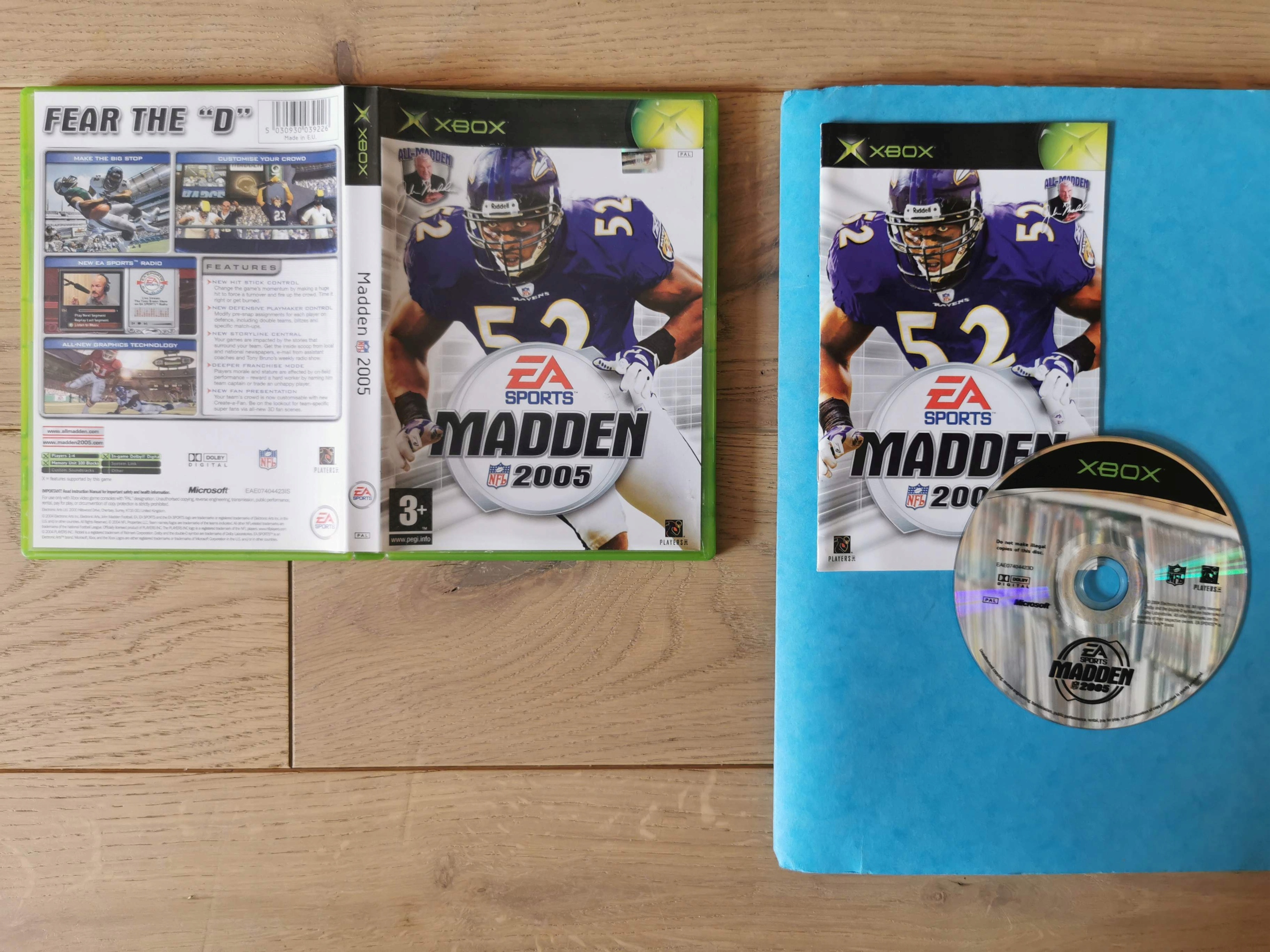 Madden NFL 2005 Platforma Microsoft Xbox