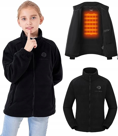 Bluza Grzewcza Dziecięca Polar Xxs Ogrzewana Powerbank 4000 Lekka B7.1