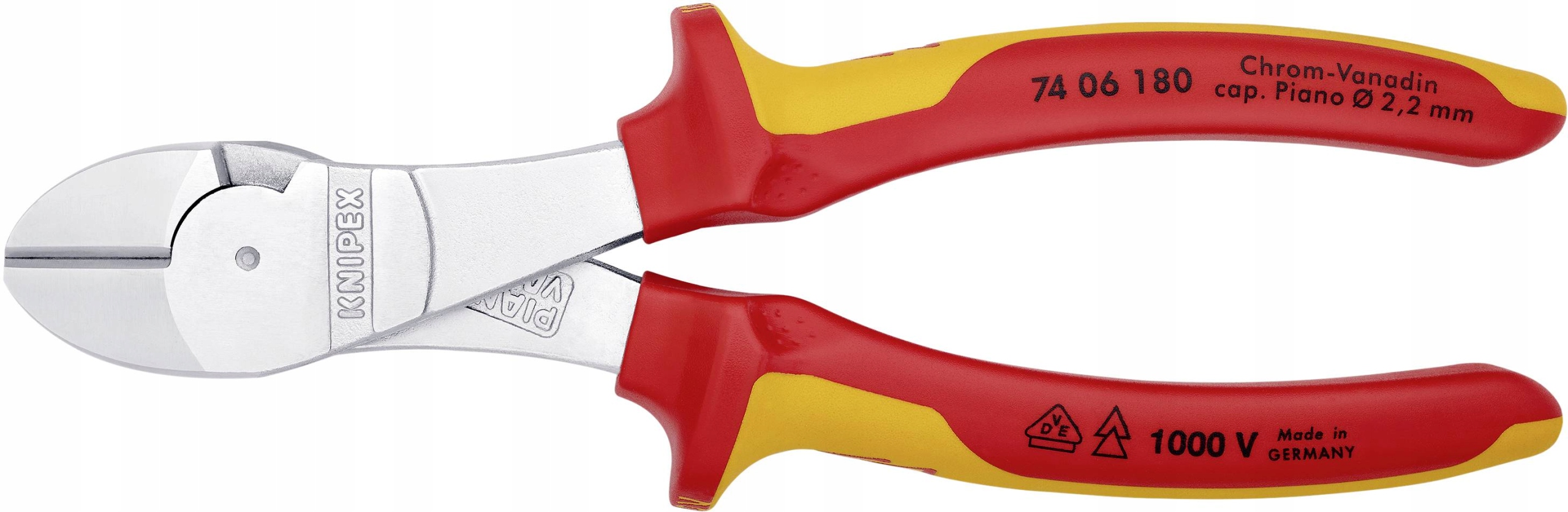 Kleště štípací boční Knipex 180 mm 74 06 180