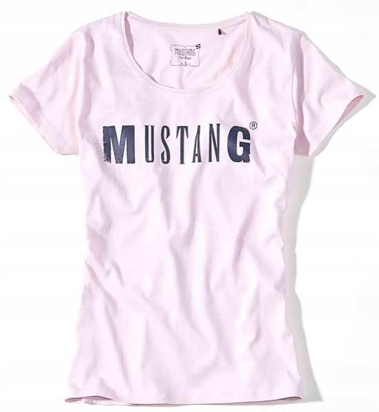 

T-shirt damski bawełniany Mustang r. M