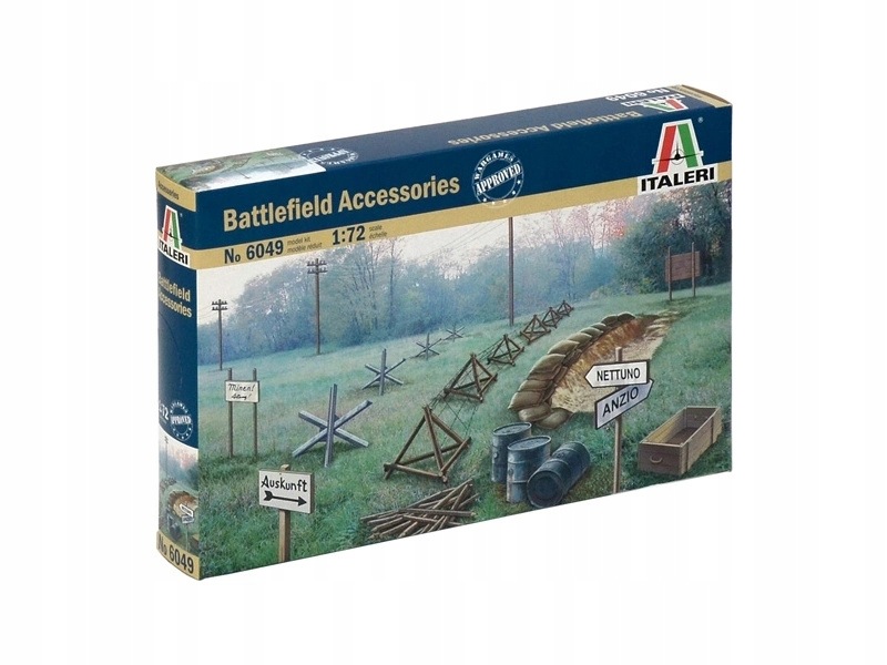 Italeri diorama Wwii Battlefield Accessories (1:72)