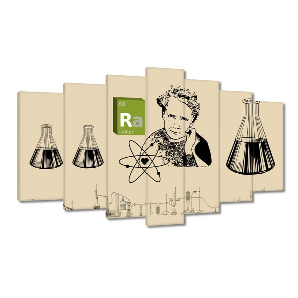 Obrazy 140x80 Maria Skłodowska-Curie