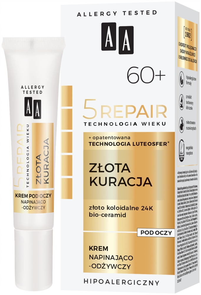 

Aa Technologia Wieku 5Repair 60+ krem pod oczy