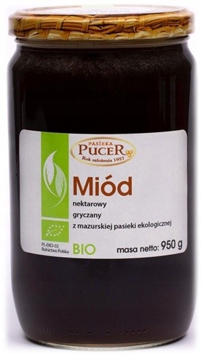 Levně Pucer Pohankový med Bio 950 g