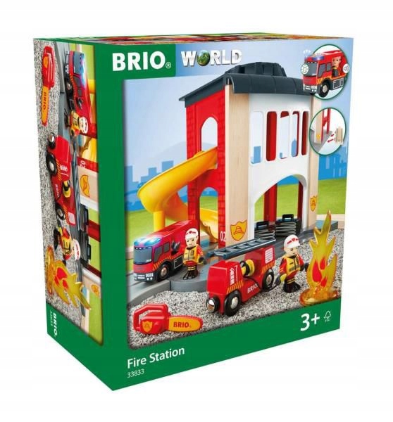 BRIO 33833 REMIZA STRAŻACKA