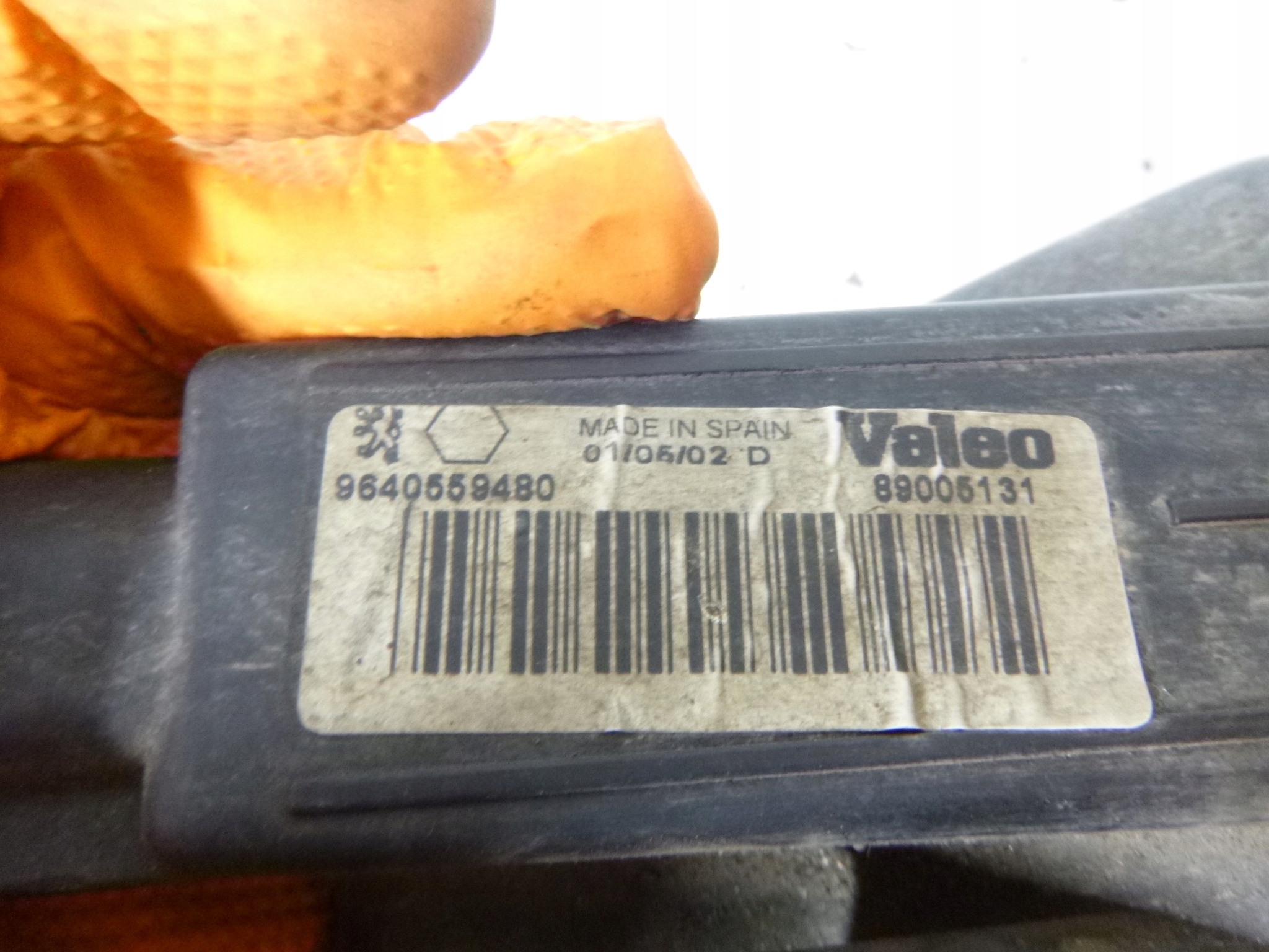 light front right Peugeot 206 1998 - 2002r.