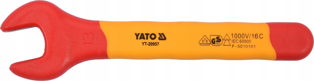 

Klucz Płaski Izolowany 13mm Vde do 1000V Yato