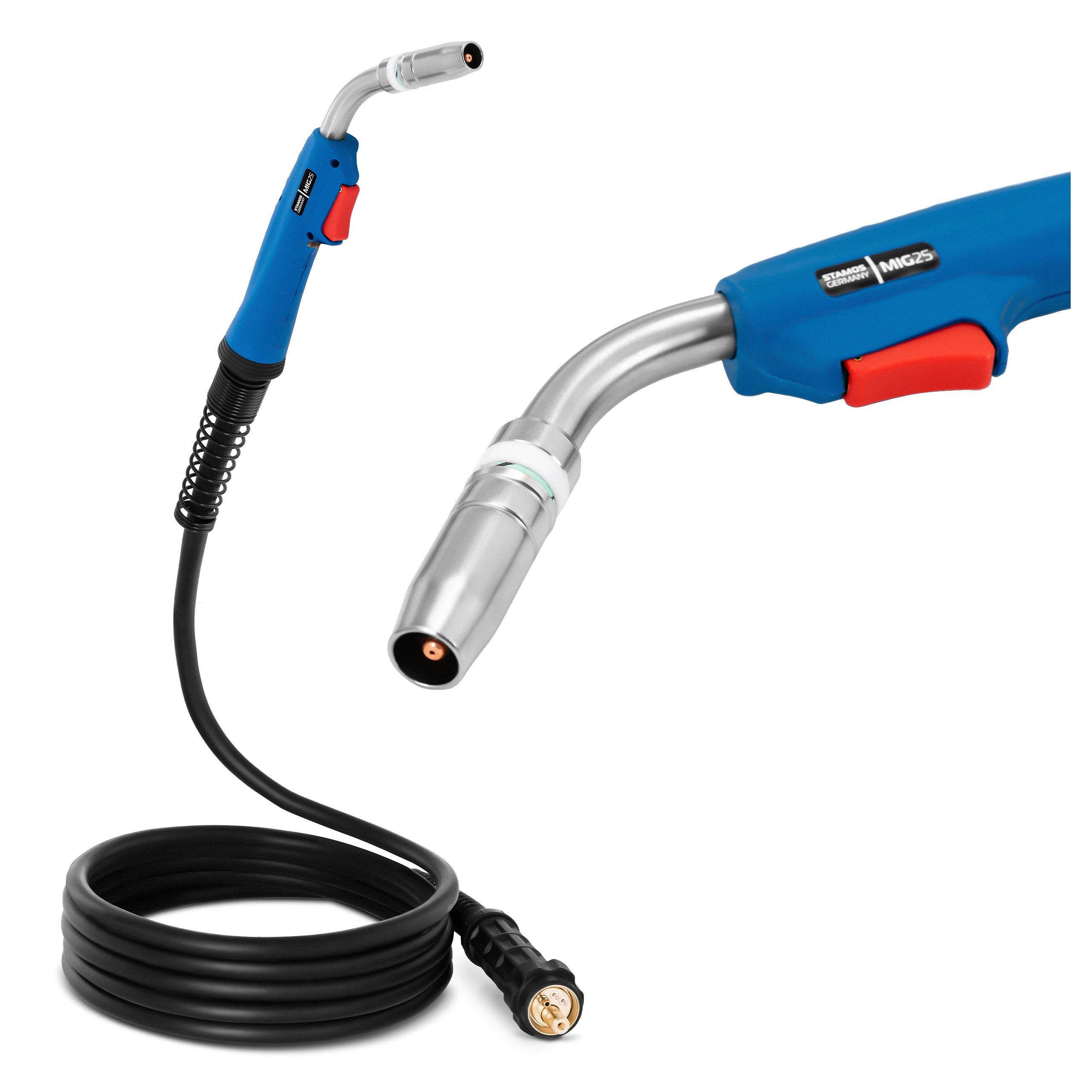 ЗВАРЮВАЛЬНИЙ ПАЛЬНИК MIG25 ДЛЯ ЗВАРЮВАННЯ MIG / MAG 230A