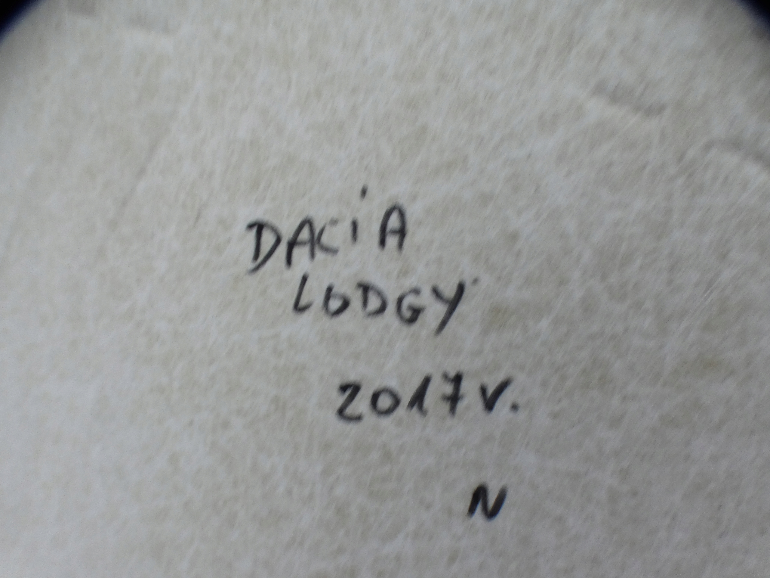 CIELO INTERNO Dacia Lodgy e LIFT JASNA 2017-2022 R
