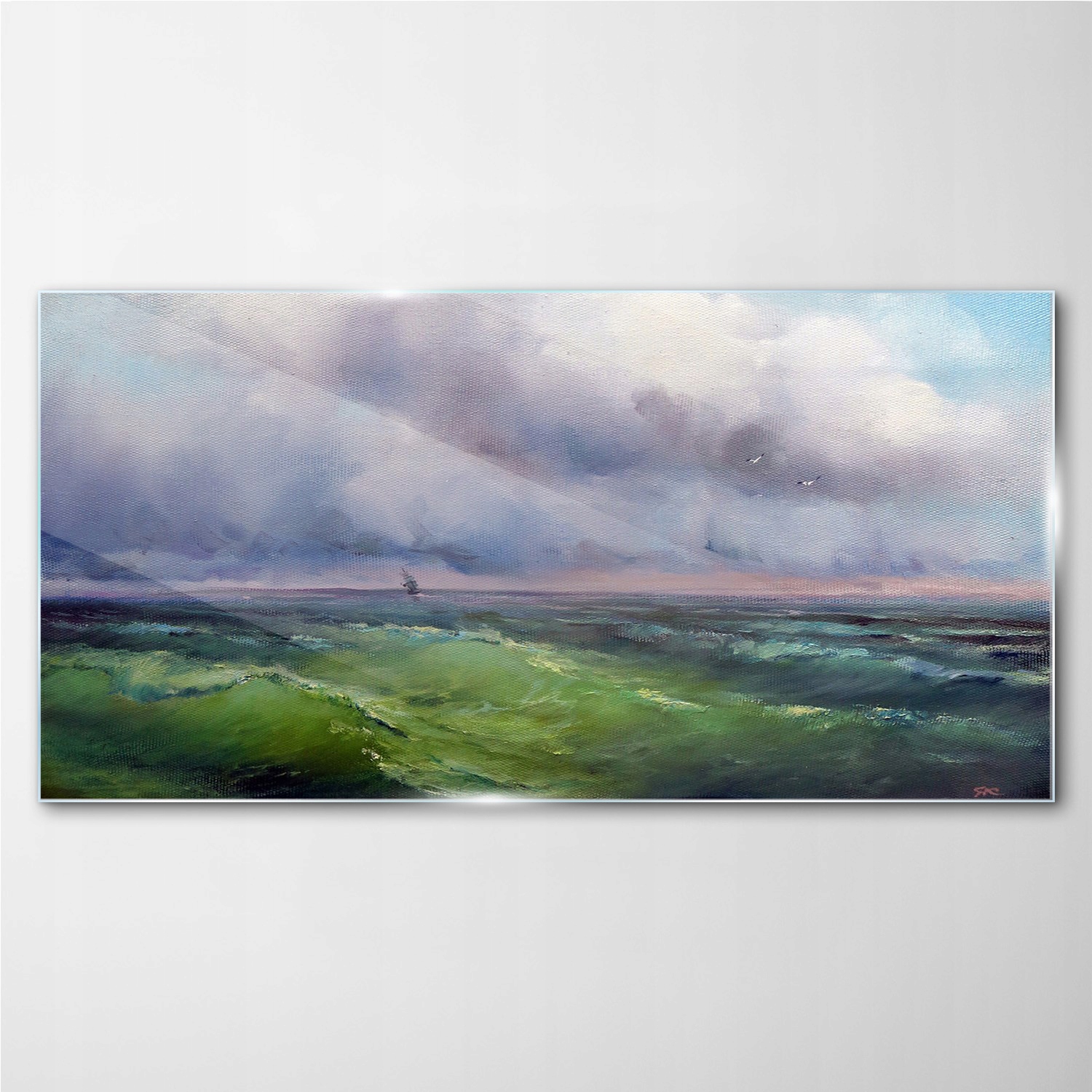 

Obraz na ścianę szkło Malarstwo ocean morze 100x50