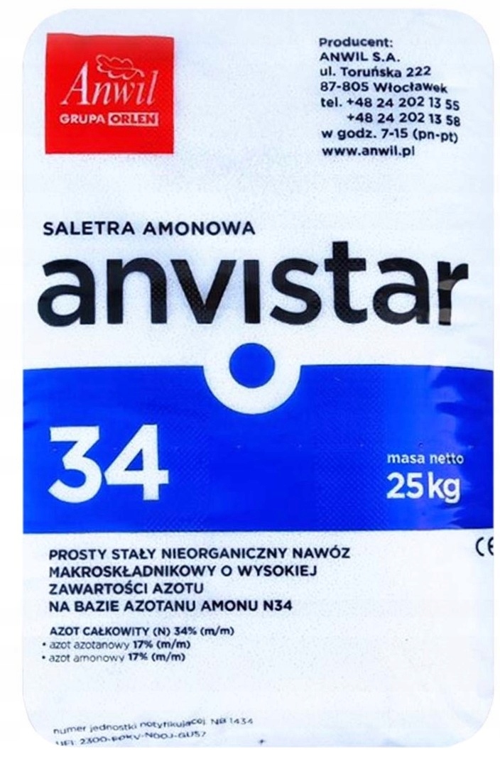 

Saletra Amonowa 25kg nawóz azotowy szybko działa