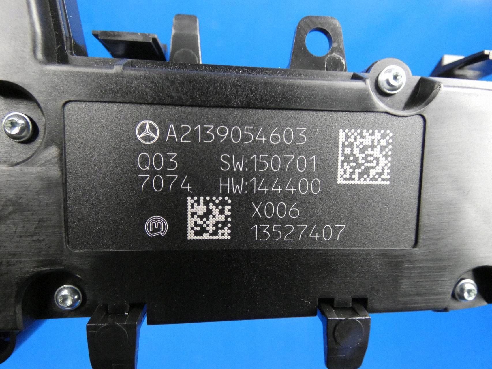 MERCEDES E KLASA W213 PANEL clock consoles PRZYCISKI