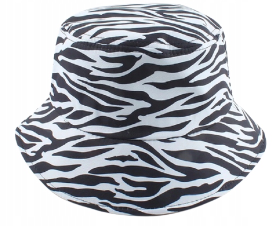 

Kapelusz Rybacki Bucket Hat Czapka Zebra