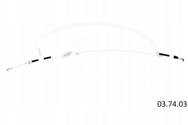 LINKA DRZWI PRZÓD L L-543MM AUDI A6 C5 01.97-01.05 LINEX Producent części Linex