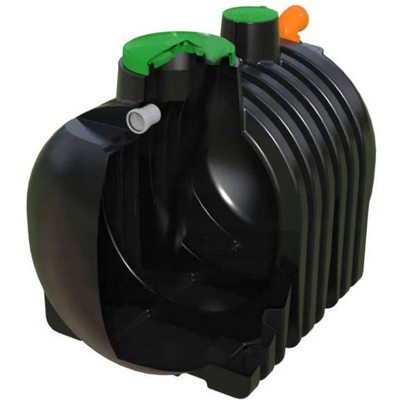 Bezodtoková nádrž dropWater 4.0 4000 l Objem septiku Atestováno