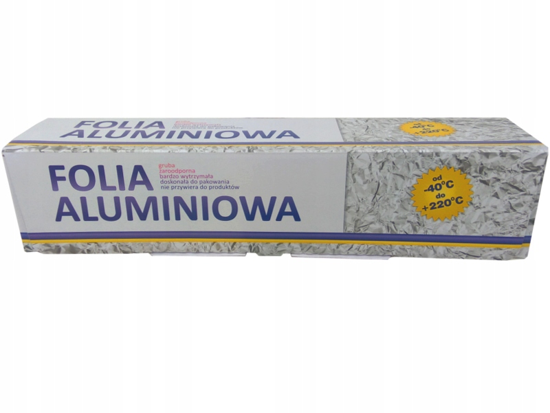 

Folia Aluminiowa gastronomiczna 29cm w kartoniku
