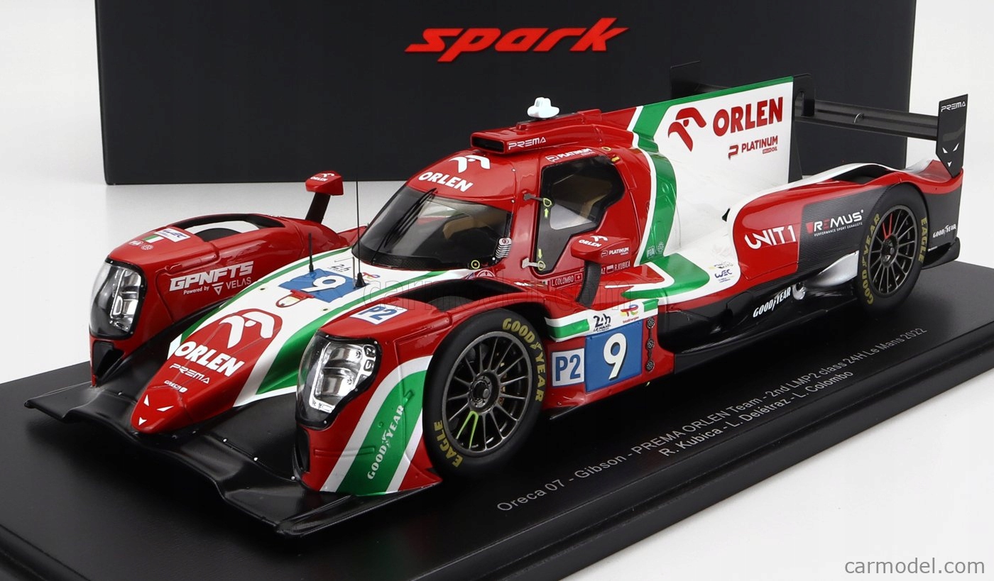Oreca Gibson 07 GK428 R.kubica Le Mans 2022 1/18