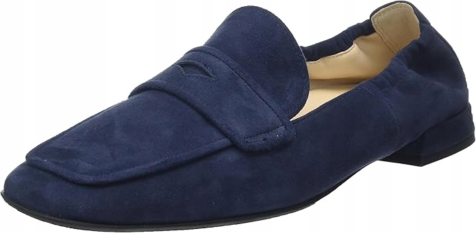 Hogl Mokasíny Modré Kožené Zasouvací 35 Jjr