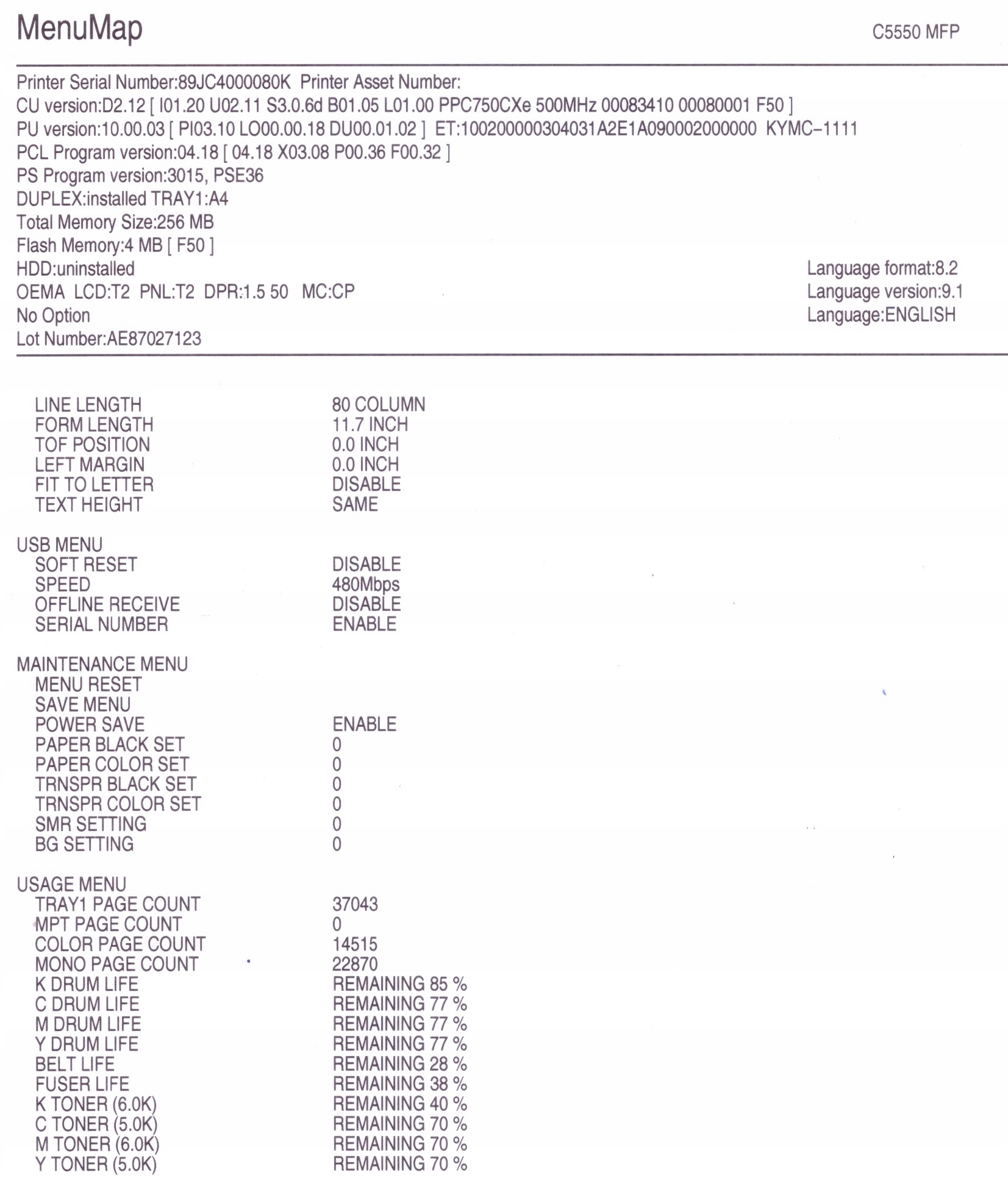 Olivetti d-Color MF3200 + C5550 MFP Marka OLIVETTI