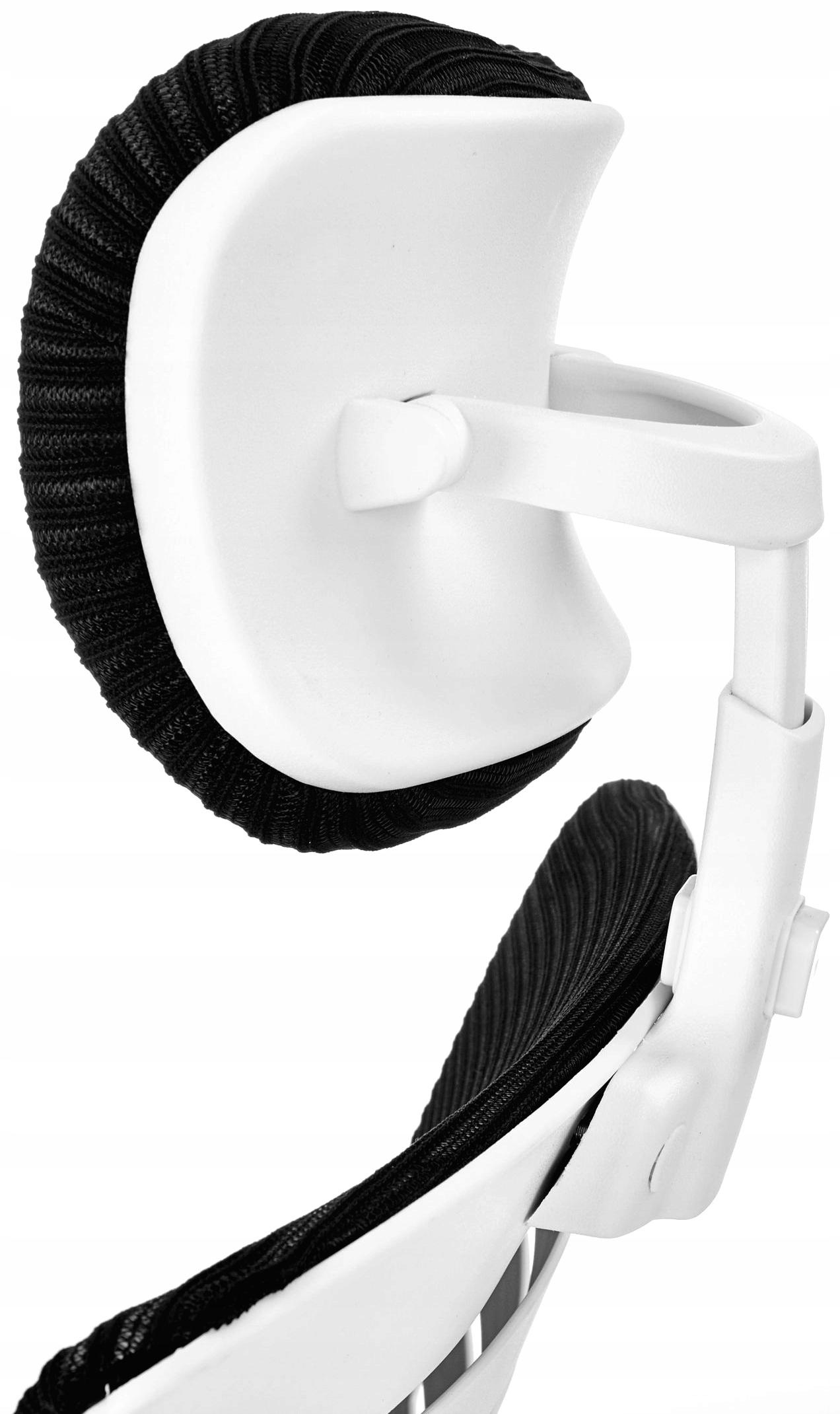 Krzesło biurowe obrotowe białe SOCKET Halmar Głębokość siedziska 46 cm