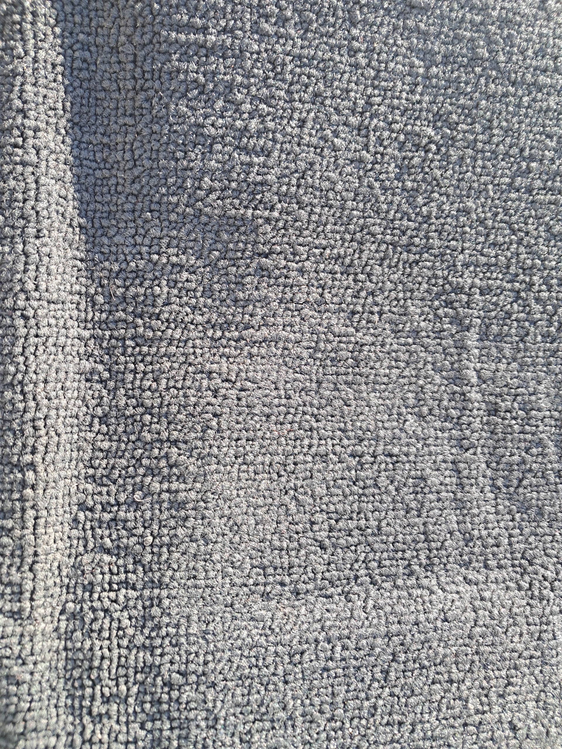 carpet mats right front black MERCEDES W116 1166800262
