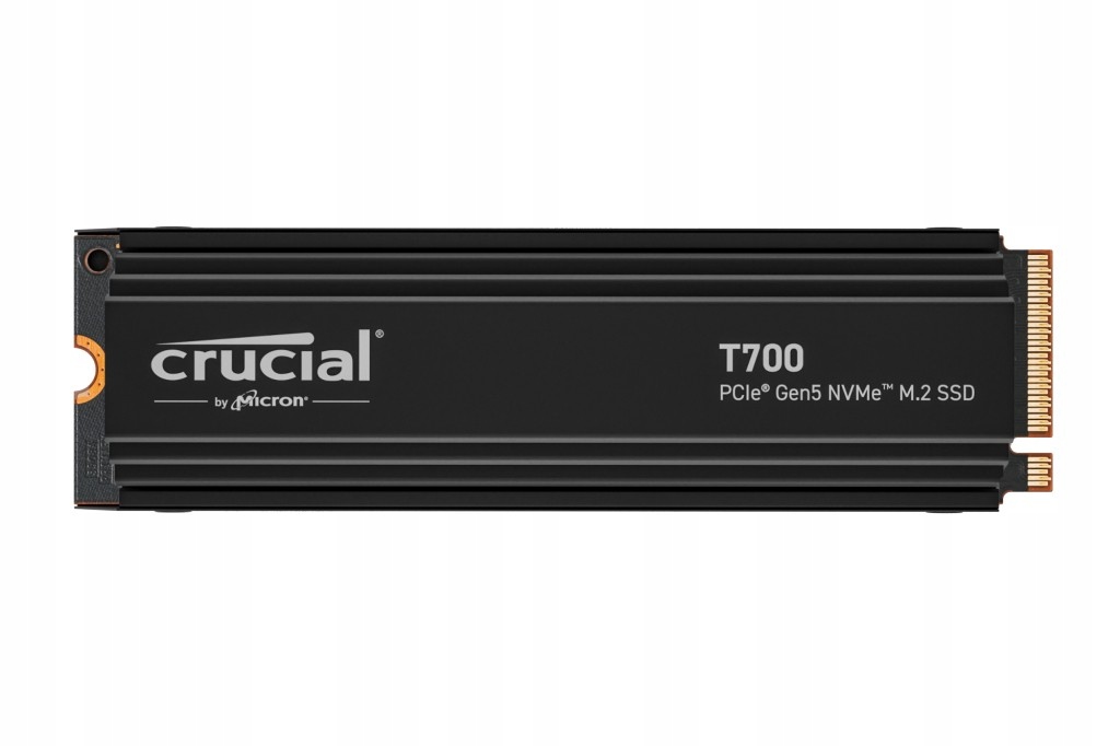 Crucial CT2000T700SSD5 T700 2TB PCIe Gen5 NVMe M.2 Ssd s chladičem