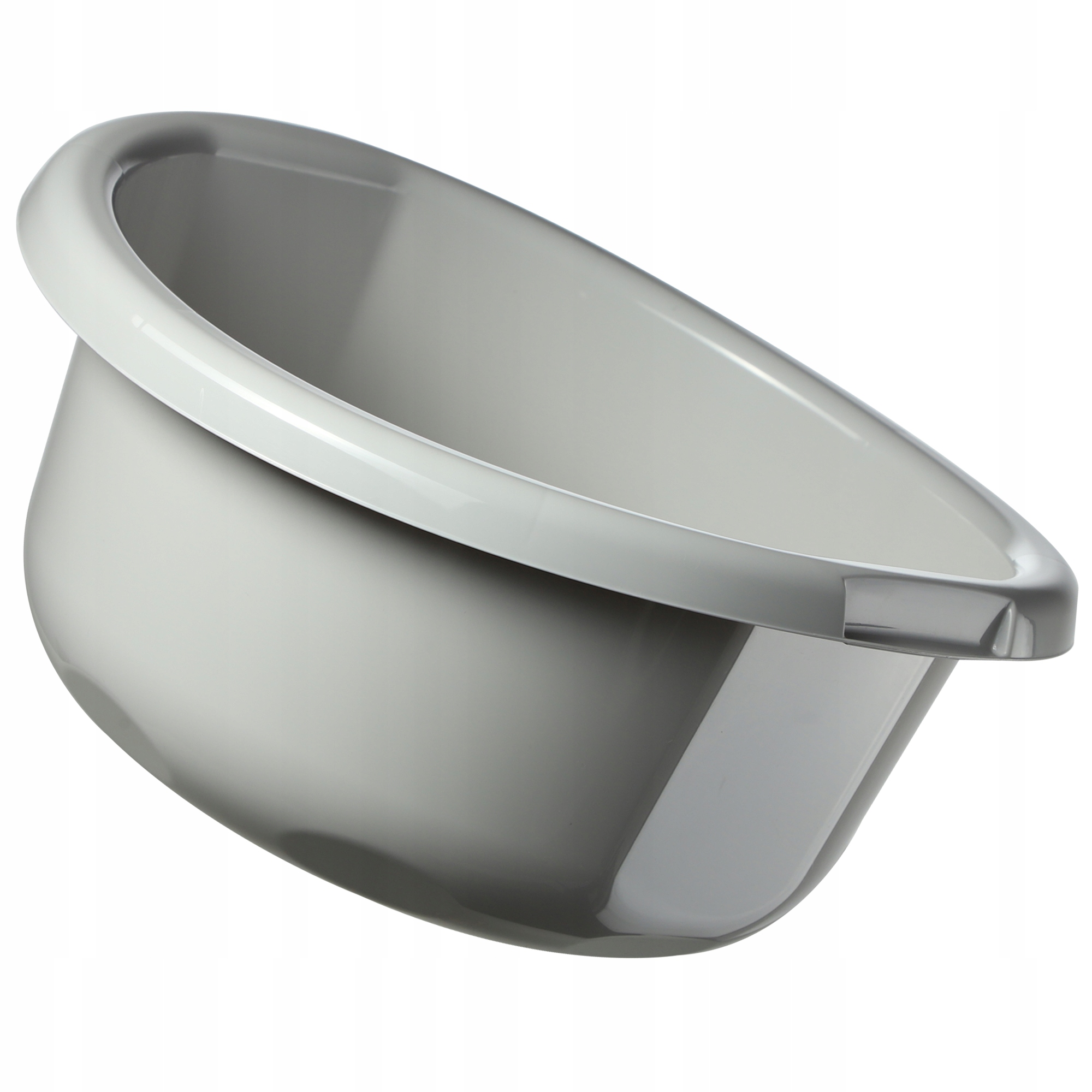 MISKA NA PRANIE 11L OKRĄGŁA MIEDNICA SZARA