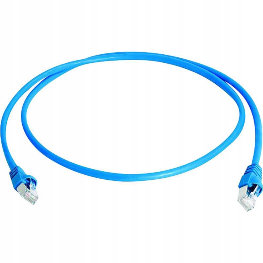Kabel LAN RJ45, Telegärtner L00006A0047, S/FTP, CAT 6A, 25.00 m, niebieski