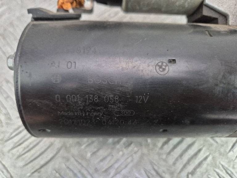 BMW 5 GT F07 528i starter 0001138058 N20B20A