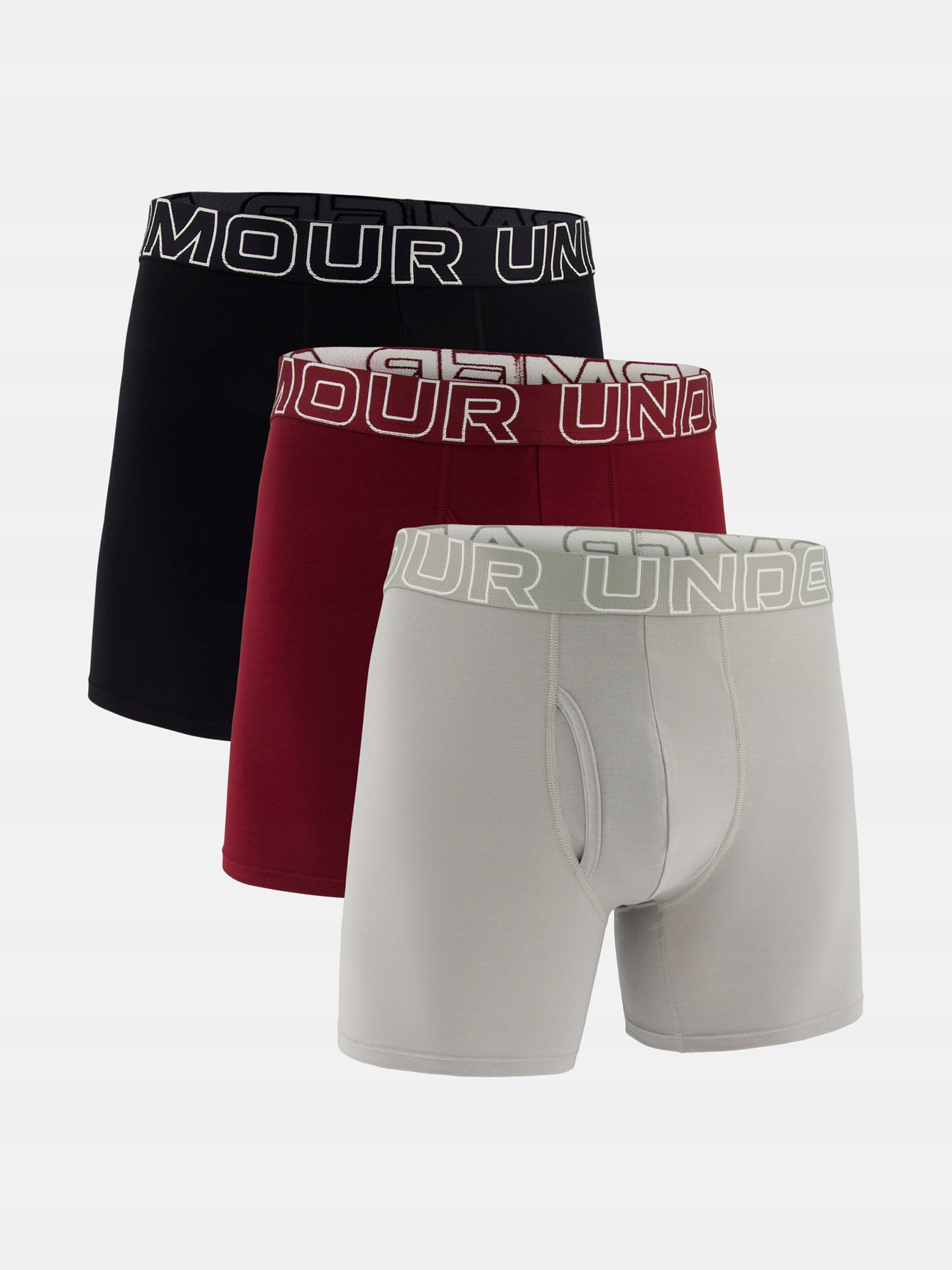 Under Armour Pánské boxerky Under Armour Ua Performance Cotton Solid 6