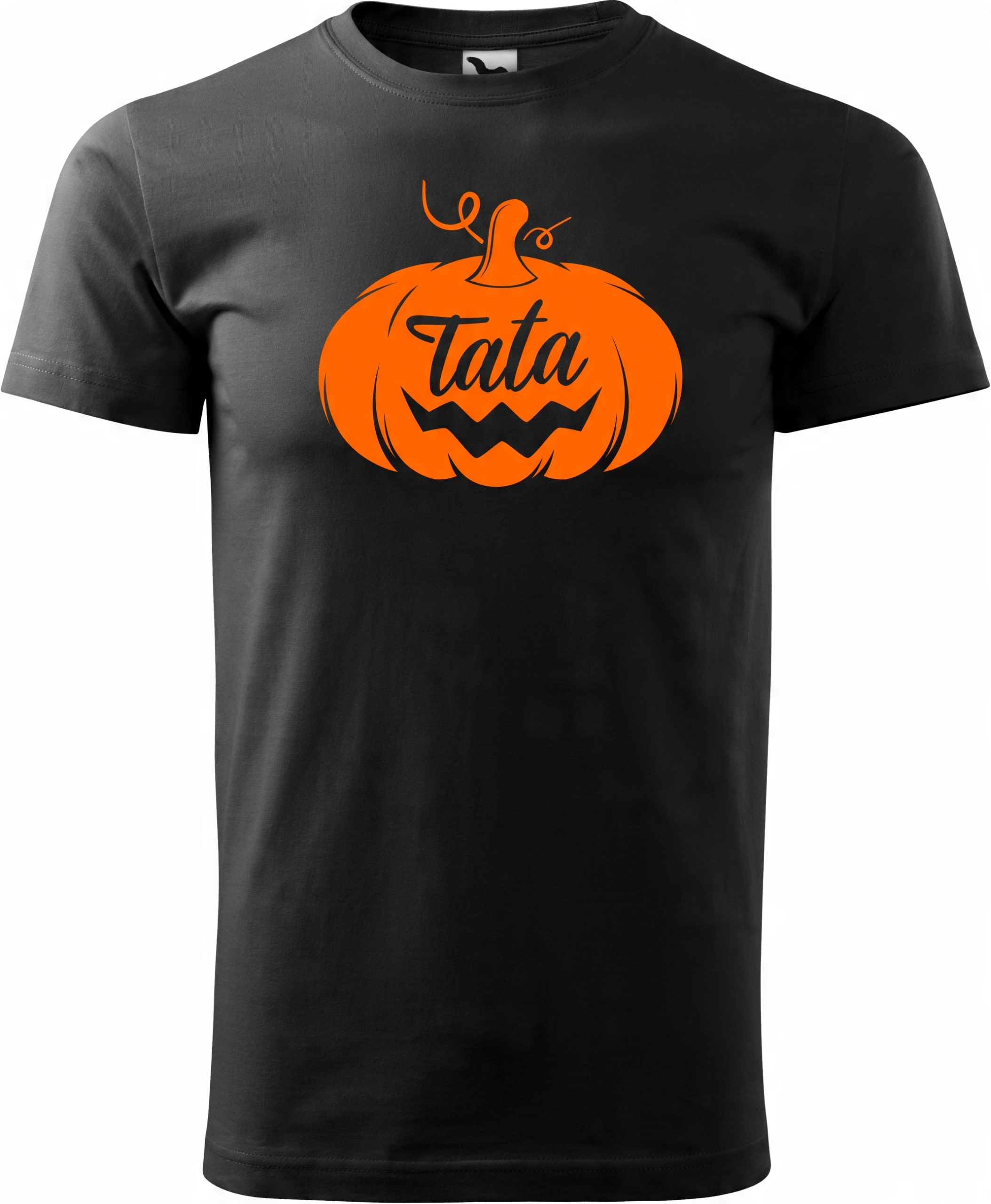 

Koszulka męska na Halloween nadruk Tata Dynia S