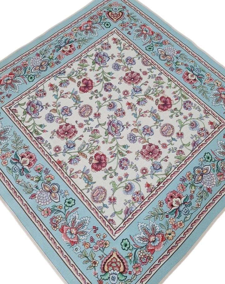 Ubrus 100x100 cm 1057AZ Ethno Azure