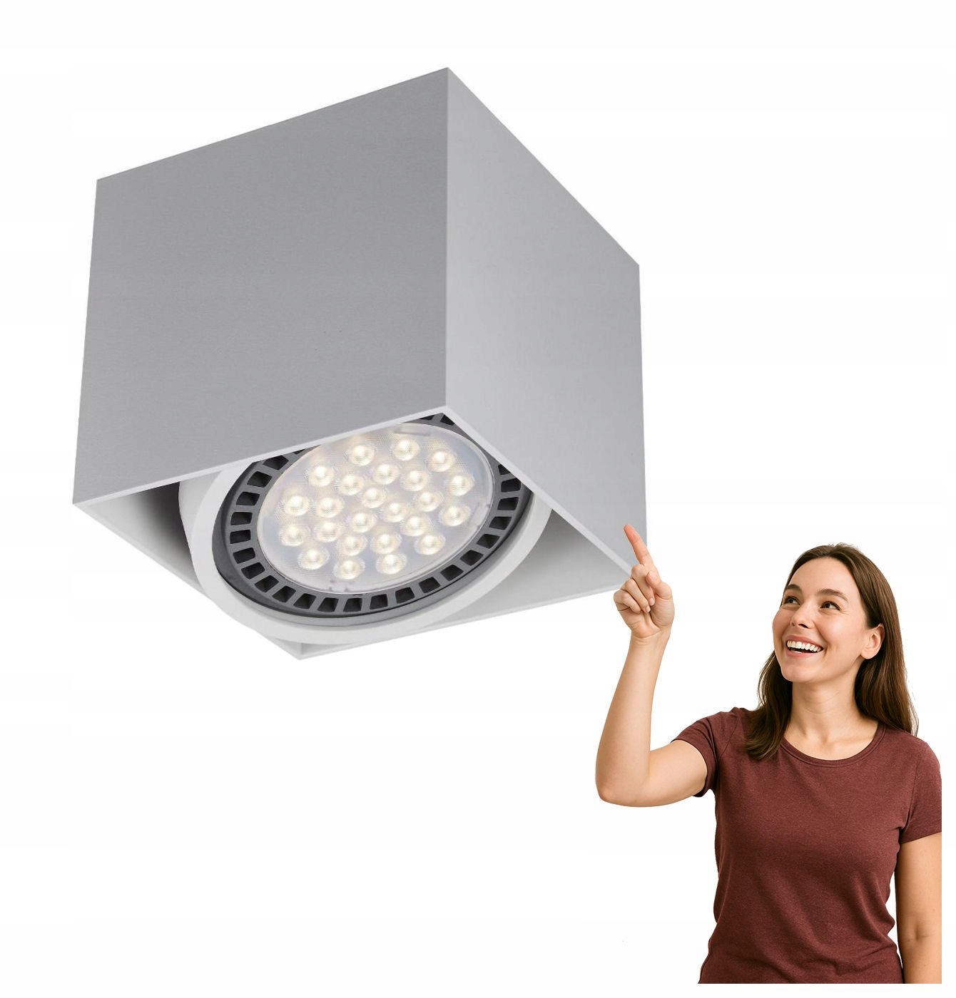 Spotové nástěnné svítidlo Box ACGU10-114-N Zuma Line