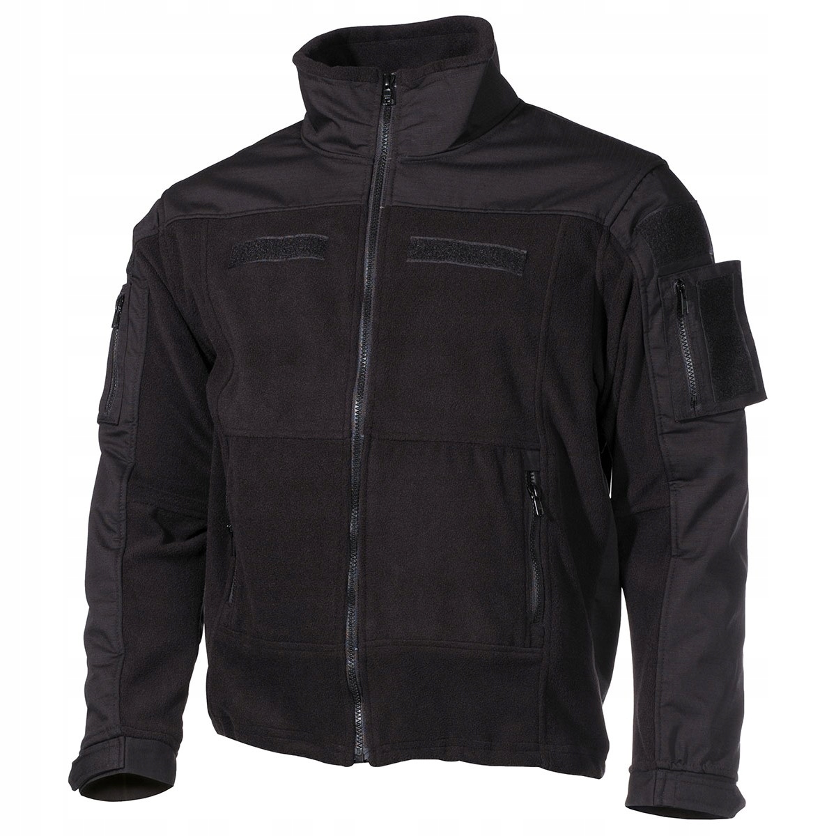 Bluza, kurtka taktyczna softshell polar Mfh Combat czarna, rozm. S