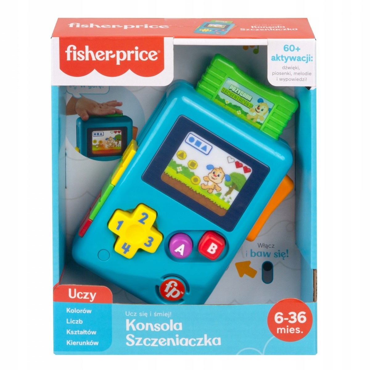 

Fisher-Price Ucz się i śmiej! Retro Konsola HBC88
