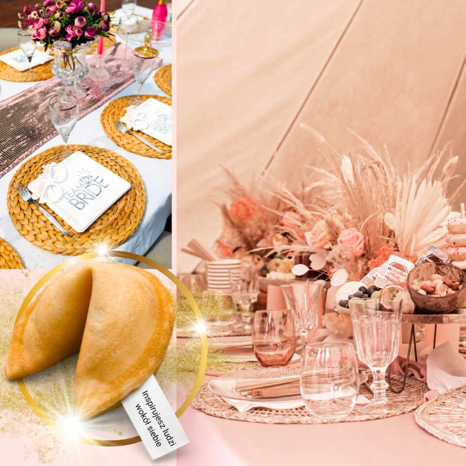 CIASTECZKA Z WRÓŻBĄ MAGICZNE URODZINY DLA GOŚCI PODZIĘKOWANIE 20 sztuk FUN Rodzaj słodycze