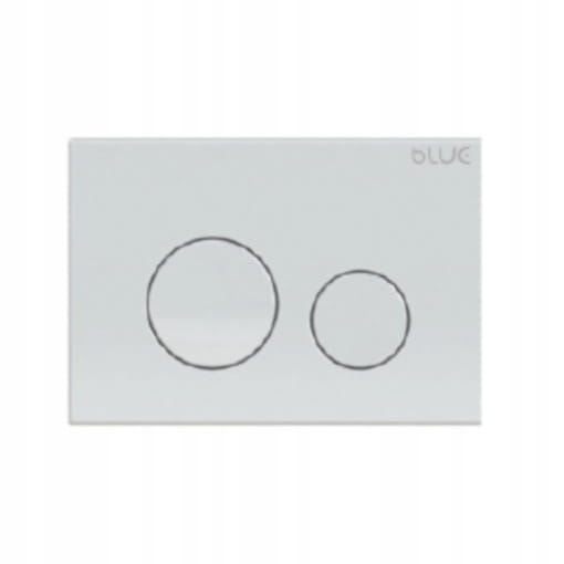 Tlačítko do Wc rezervoárů Cersanit Bílý Lesk M11 Splachovací tlačítko pro Wc