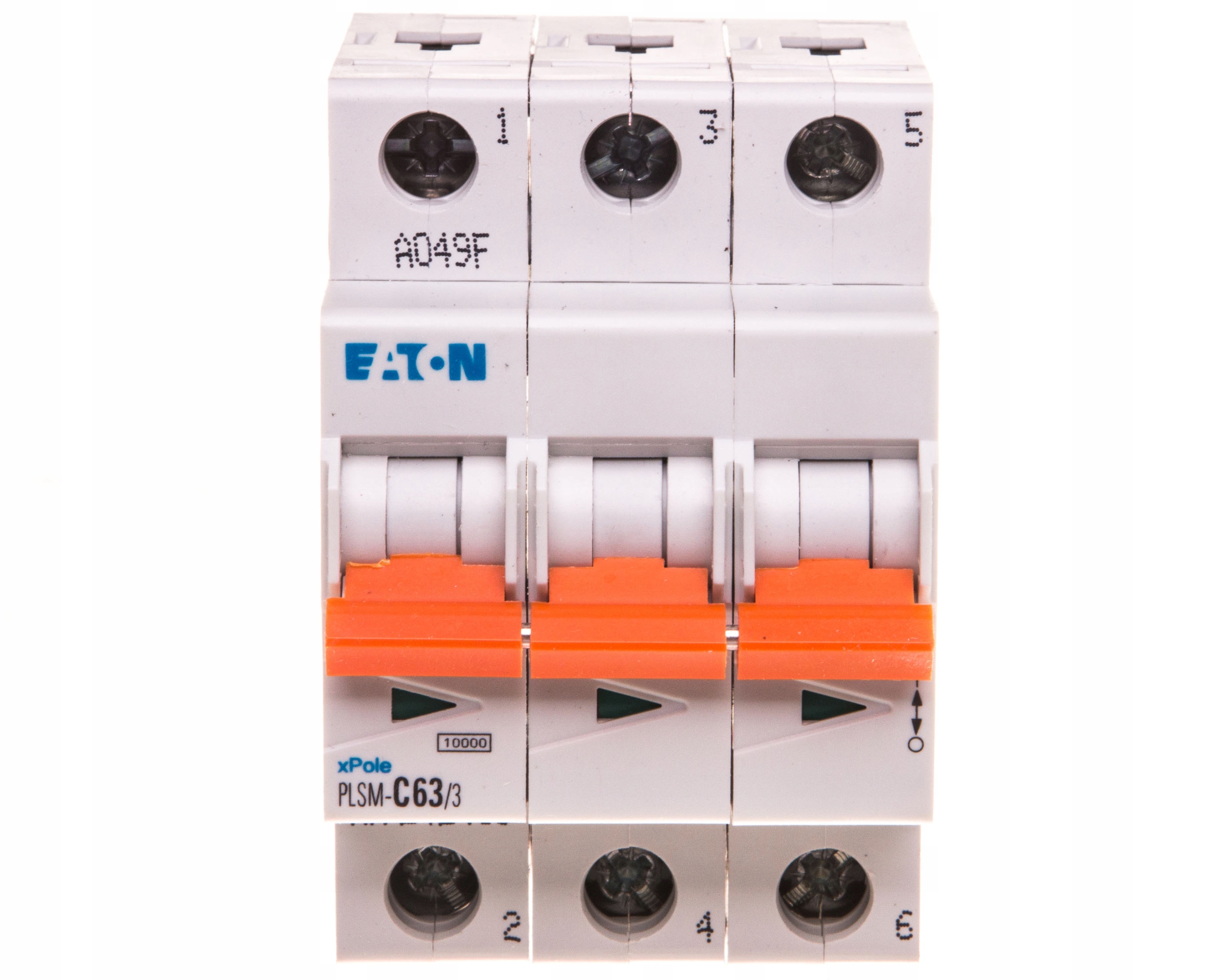 Eaton Wyłącznik nadprądowy 3P C 63A 10kA Ac PLSM-C63/3-MW 242480