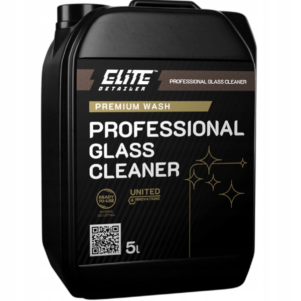 ELITE DETAILER _ PROFESSIONAL GLASS CLEANER 5L DO MYCIA SZYB _ ED076