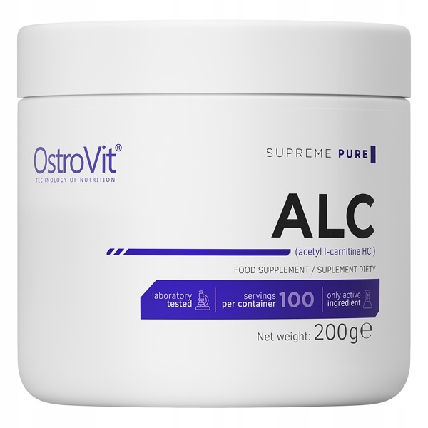 OstroVit ALC 200 г АЦЕТИЛ-L-карнітину для схуднення